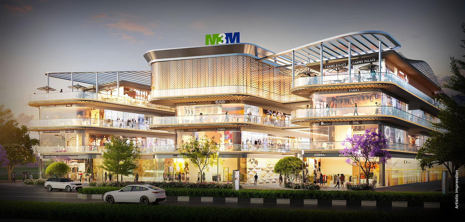Premium commercial property exterior